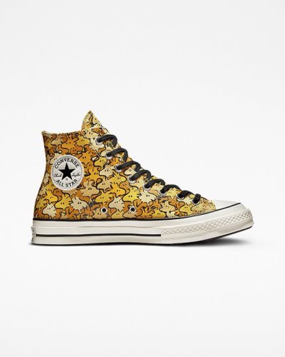 Converse X Peanuts Chuck 70 Høye Sko Herre, Gul NO-873592