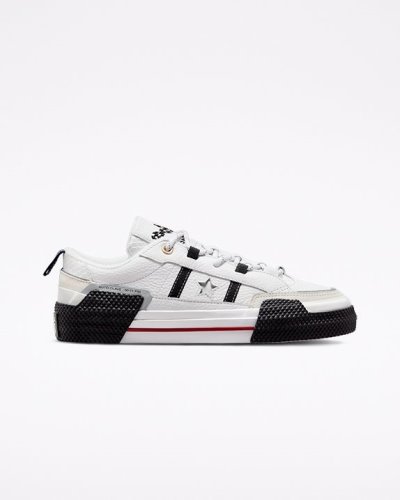 Converse X IBN Jasper One Star Lave Sko Herre, Hvite NO-171110