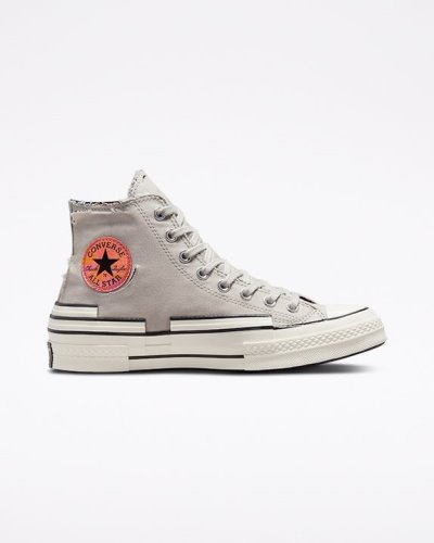 Converse Chuck 70 Trippy Heel Høye Sko Dame, Lyse Grå NO-864579