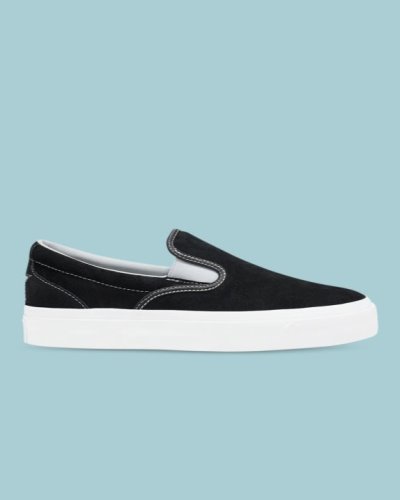 Converse One Star CC Slip Lave Sko Dame, Svart NO-423528