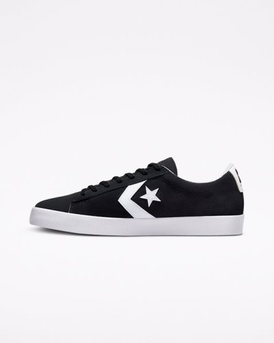 Converse CONS Pro Leather Vulcanized Pro Lave Sko Herre, Svart NO-419821